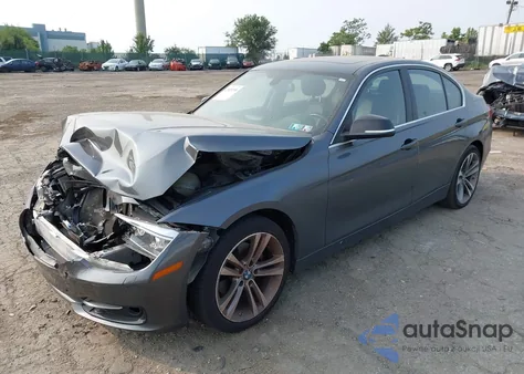 2015 BMW 328I xDrive from USA, damaged, VIN WBA3B5G56FNS14909